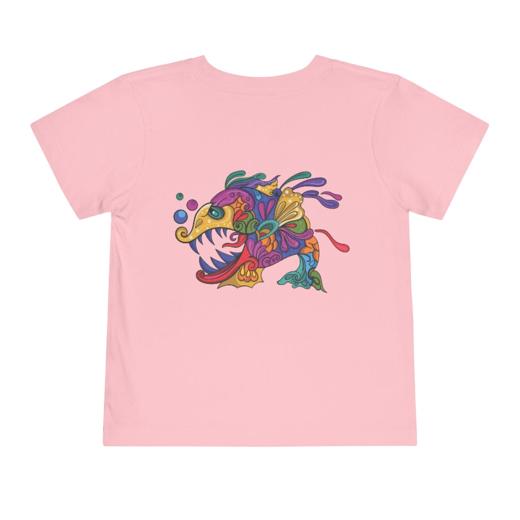 Big Fish ~ Toddler Short Sleeve Tee by Bella+Canvas