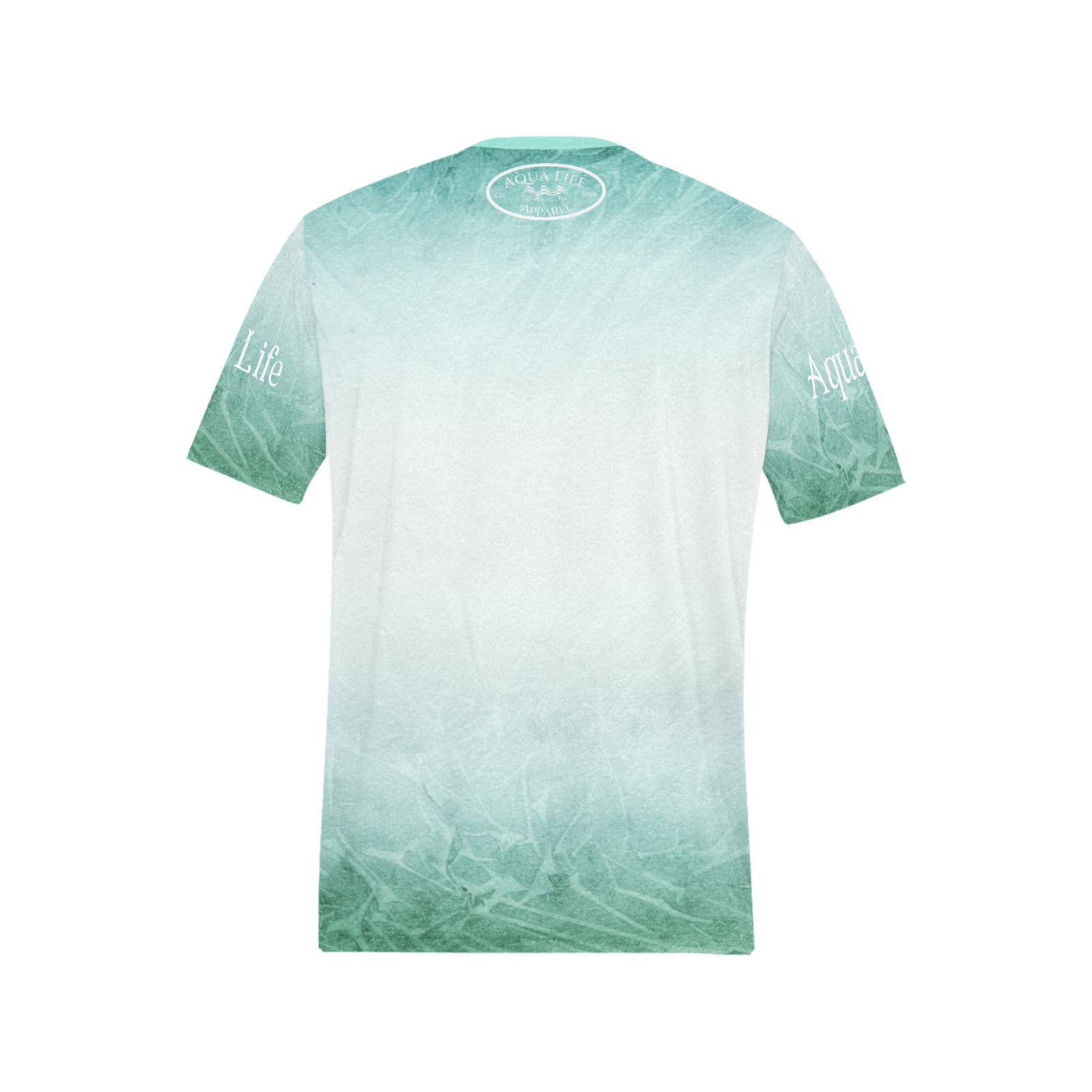 Men's Lightweight Performance Tee ~ Aqua Wash