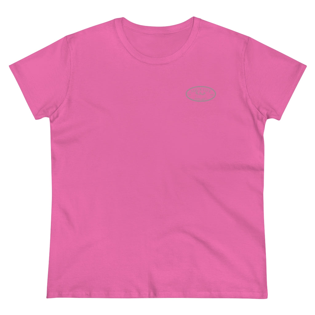 Women's Midweight Cotton Tee - Beach Tee