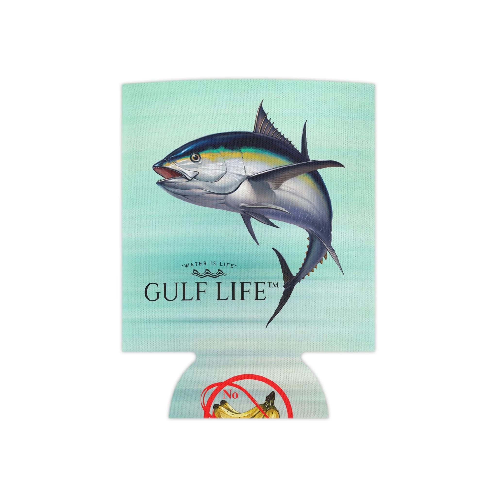 Gulf Life™ ~ Blackfin Tuna ~ Slim Can & Regular Size Koozie