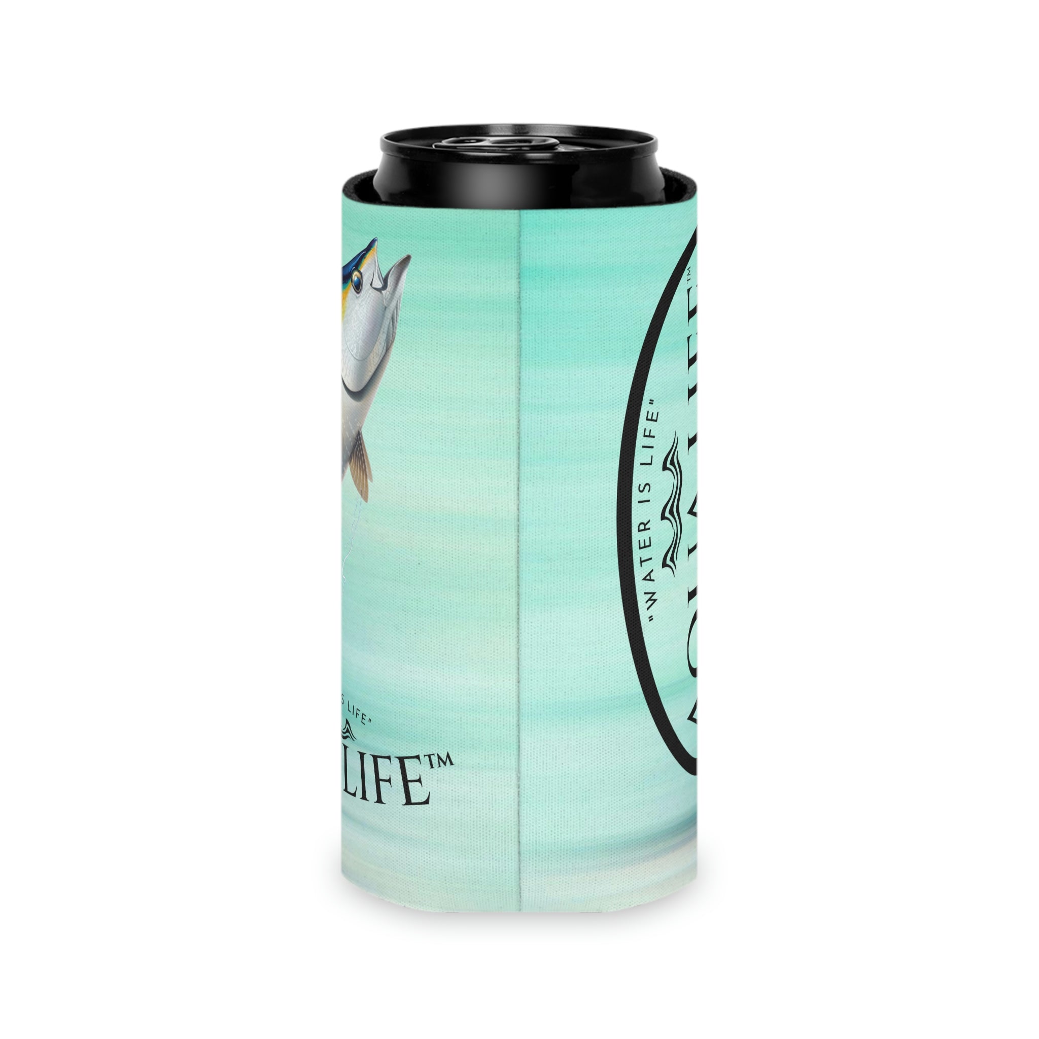 Gulf Life™ ~ Yellowfin Tuna ~ Slim Can & Regular Size Koozie