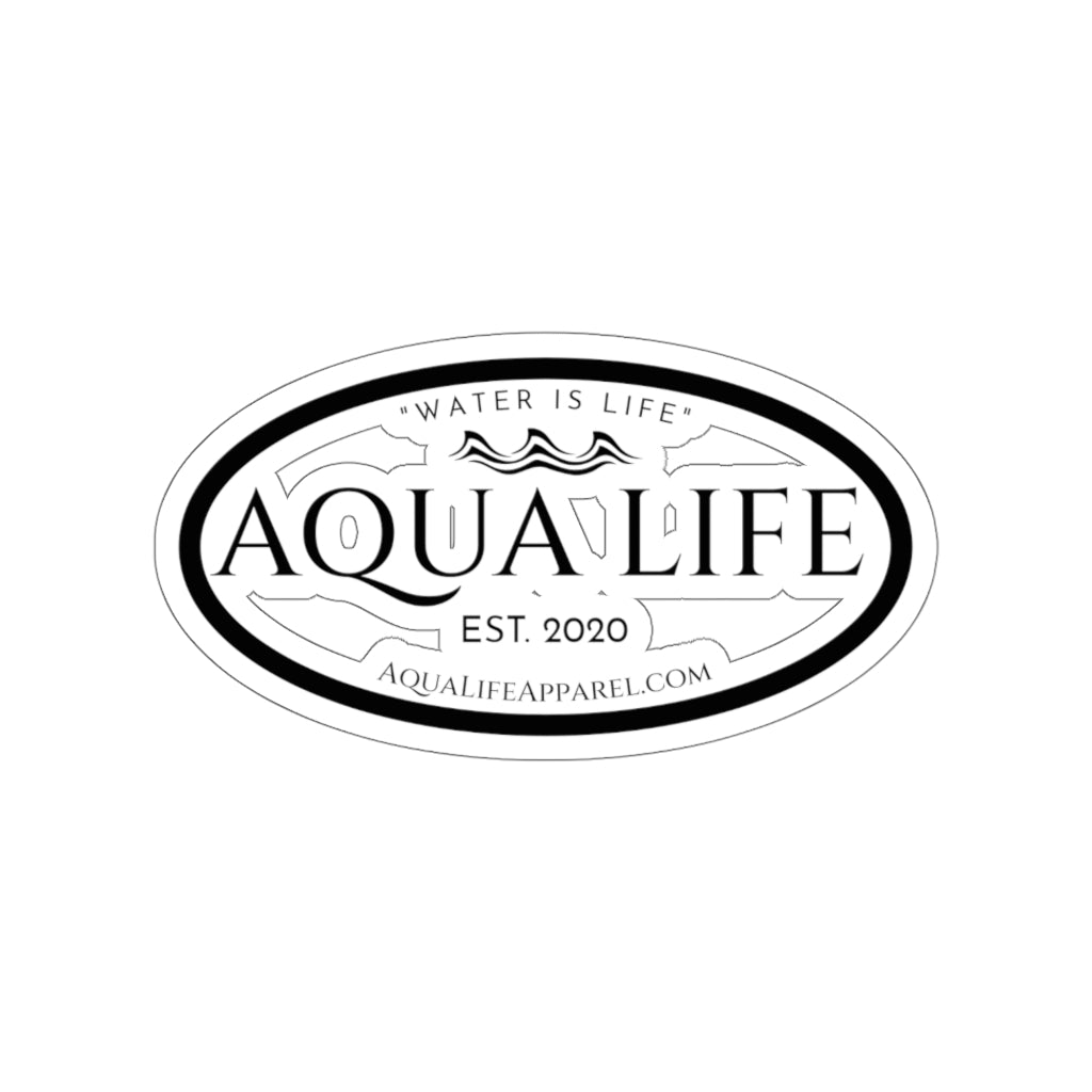 Aqua Life Apparel ~ Die-cut Sticker