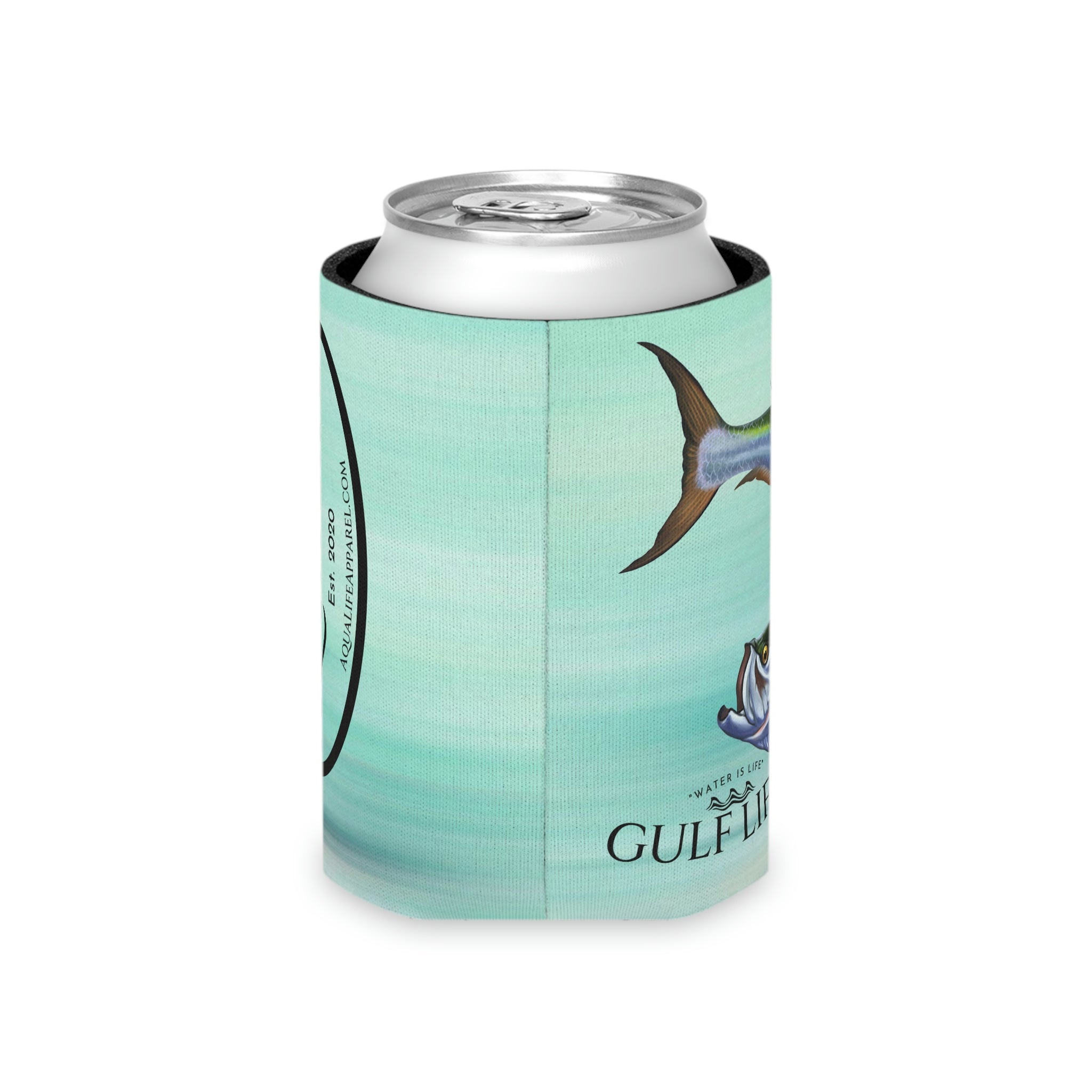 Gulf Life™ ~ Tarpon ~ Slim Can & Regular Size Koozie