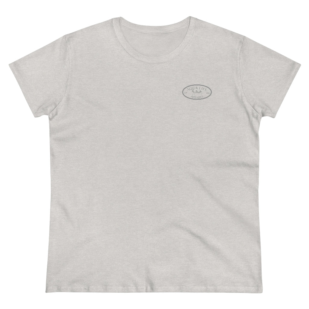 Women's Midweight Cotton Tee - Beach Tee