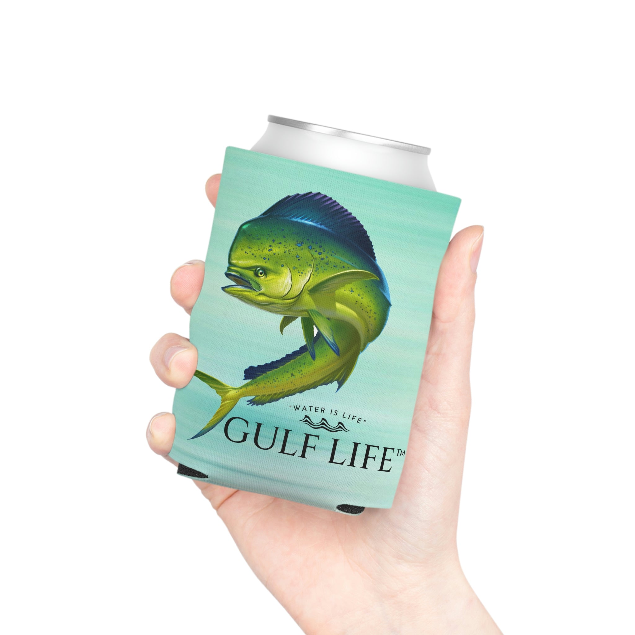 Gulf Life™ ~ Mahi ~ Slim Can & Regular Size Koozie