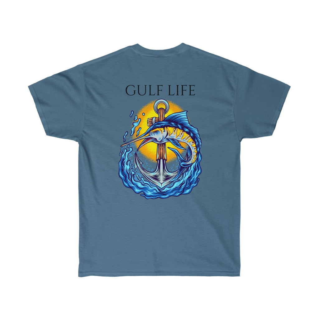 GULF LIFE ~ Grand Marlin ~ Classic Cotton Men's Tee ~ Unisex