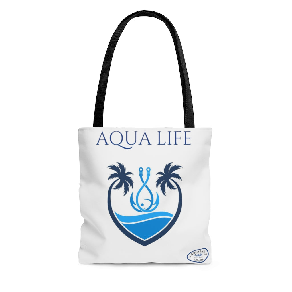 AQUA LIFE - Mermaid Tote Bag w/ hooks and palms