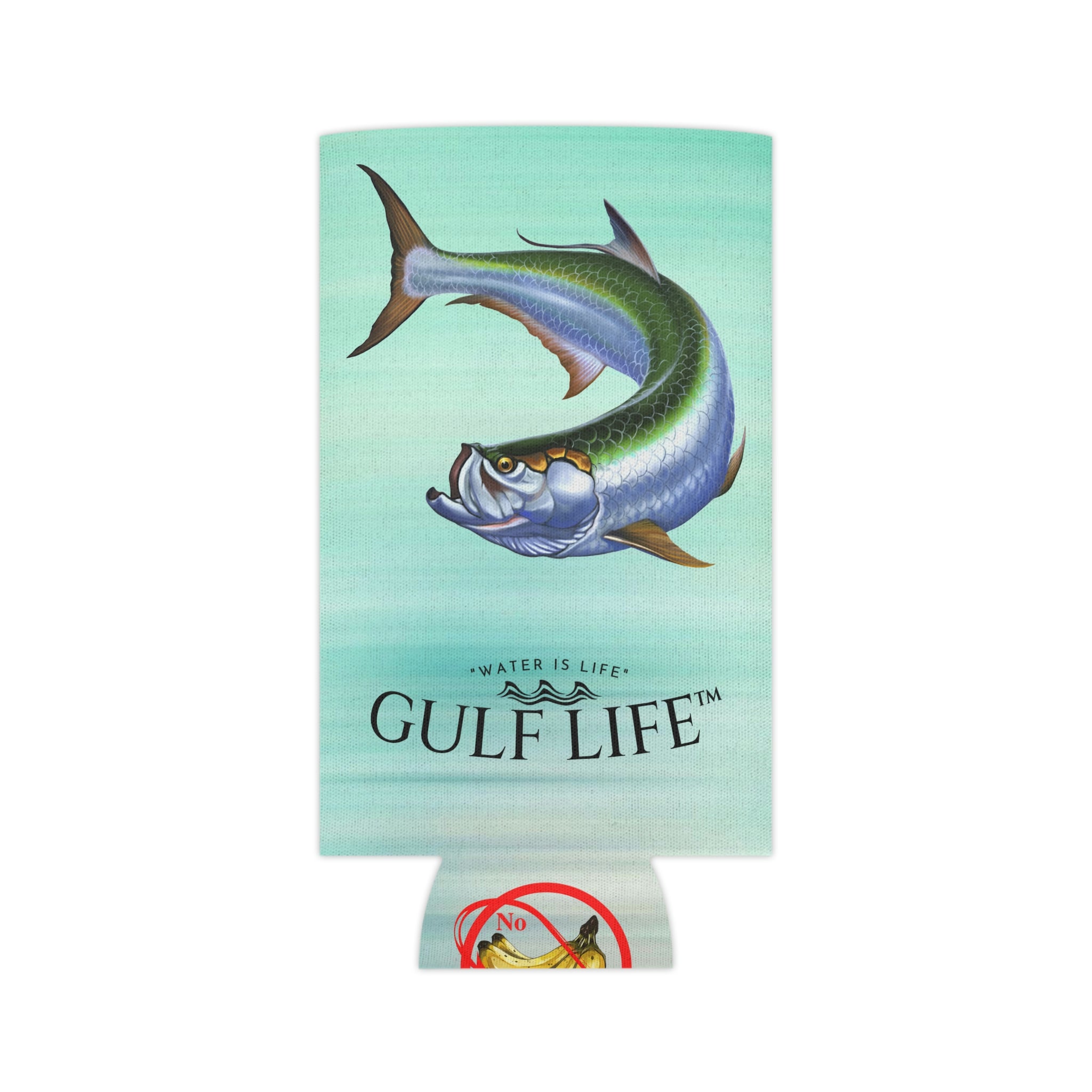 Gulf Life™ ~ Tarpon ~ Slim Can & Regular Size Koozie