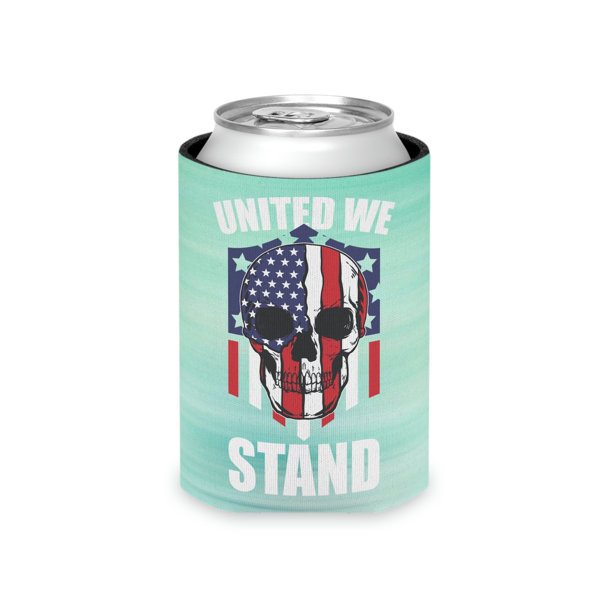 Aqua Life™ ~ Patriotic Series ~ United We Stand ~ USA Marlin ~ Slim & Regular Can Koozie