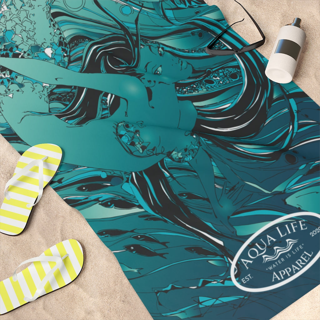 Aqua Life Apparel - Mermaid Beach Towel, 30x60