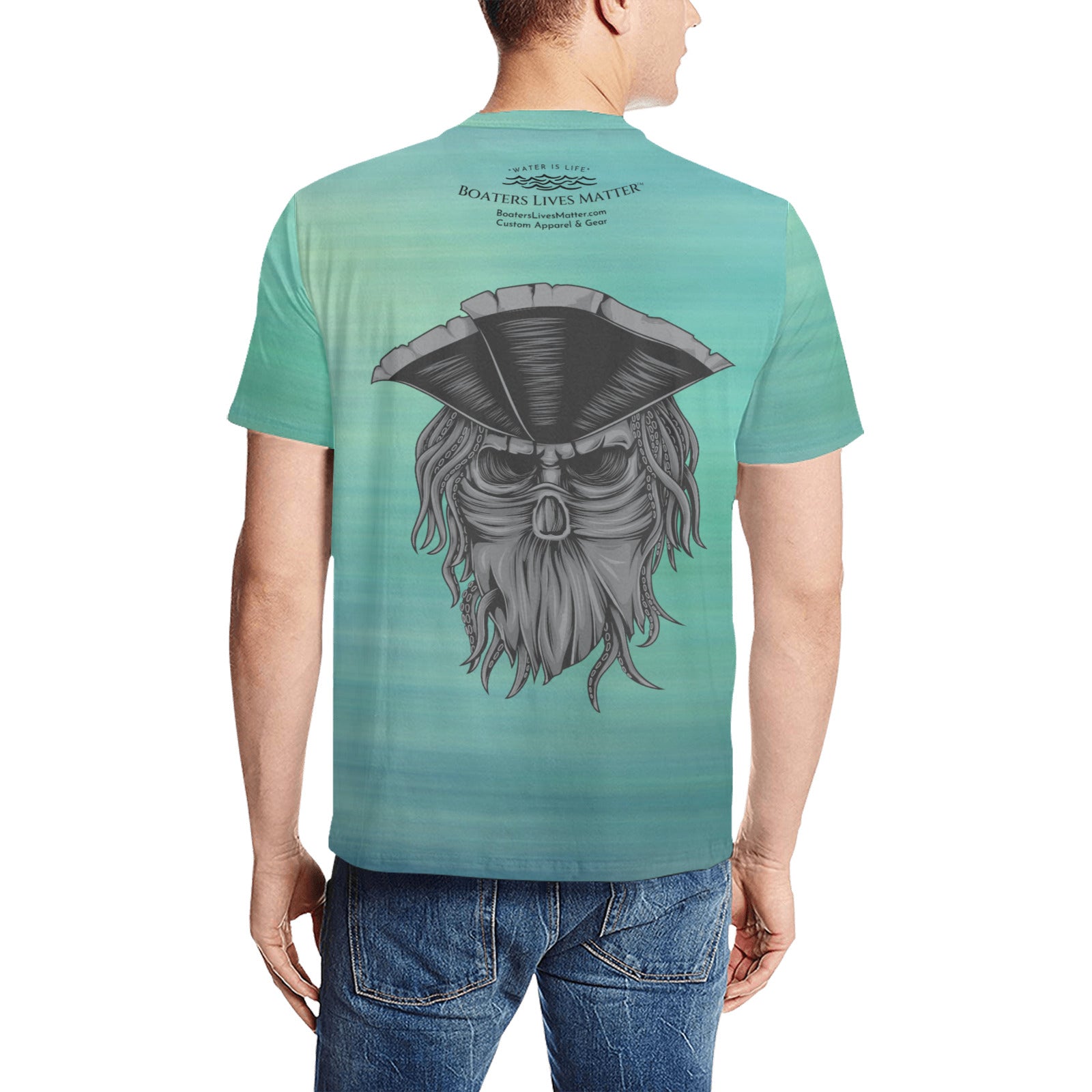 Boaters Lives Matter ~ Ghost Pirate Men's Quick Dry T-shirt