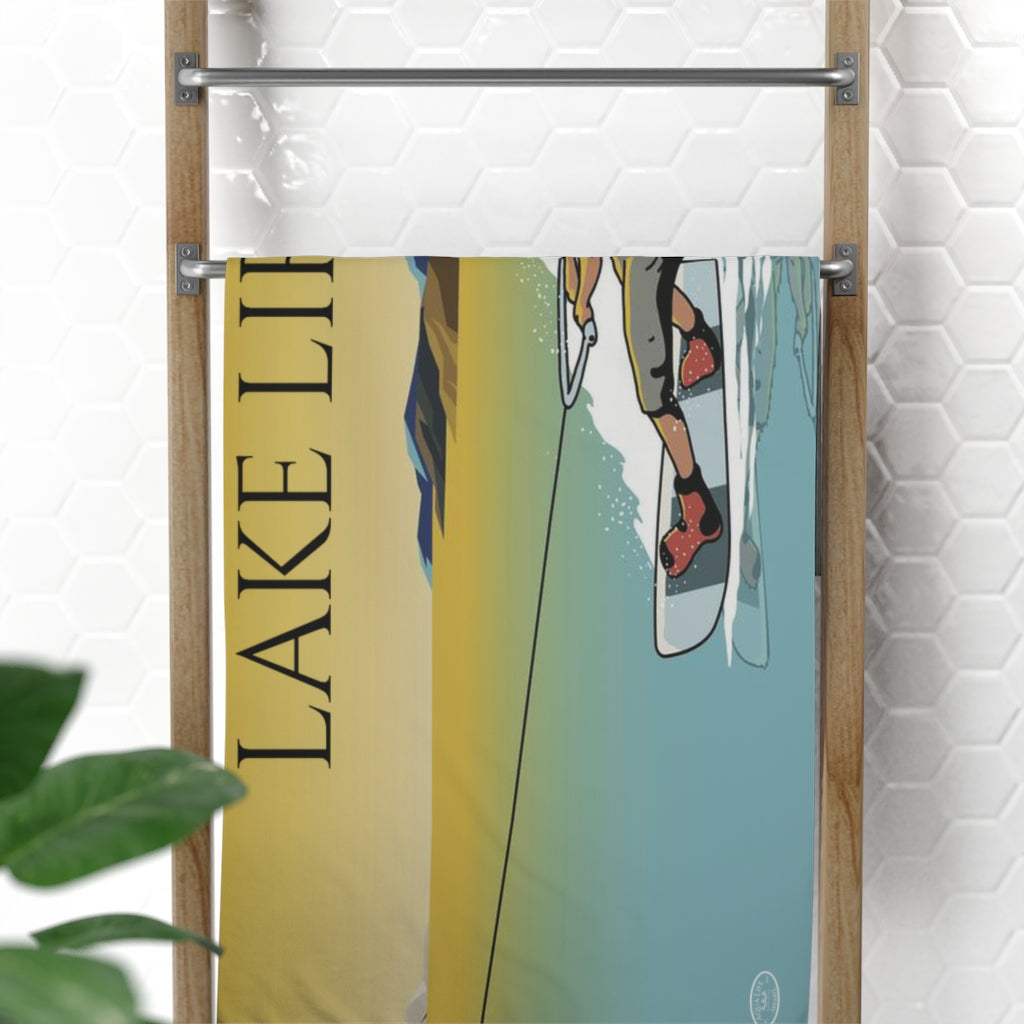 Lake Life ~ Beach Towel, 30x60