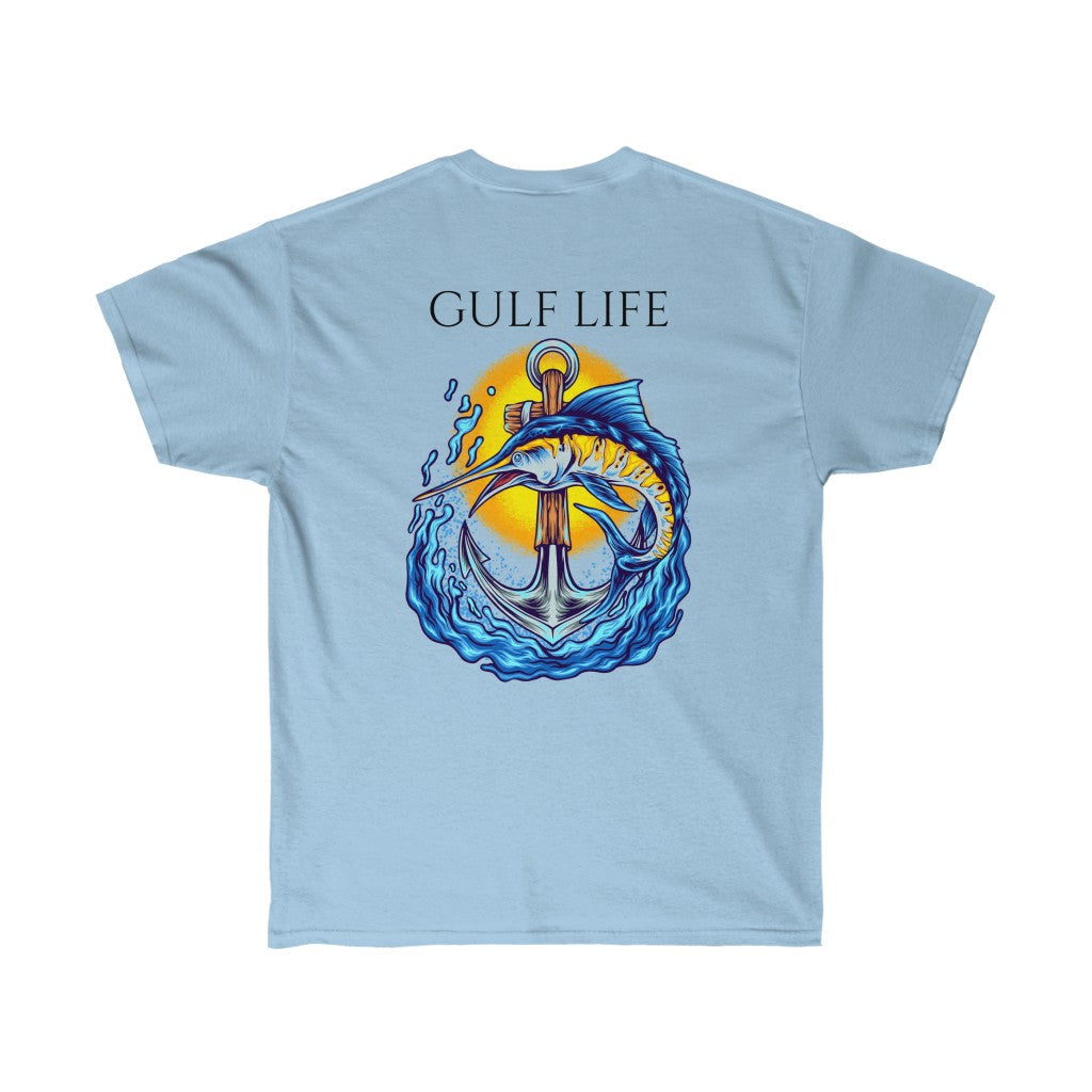 GULF LIFE ~ Grand Marlin ~ Classic Cotton Men's Tee ~ Unisex