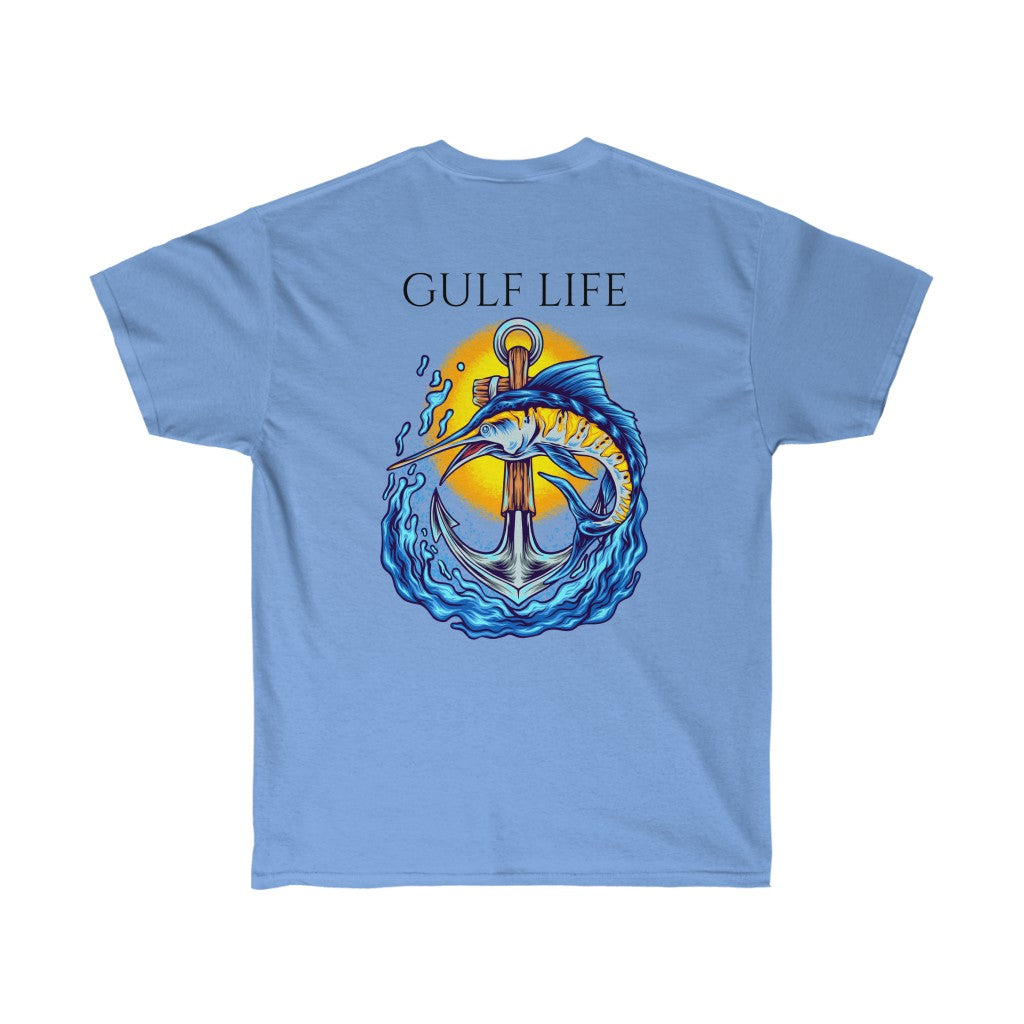 GULF LIFE ~ Grand Marlin ~ Classic Cotton Men's Tee ~ Unisex