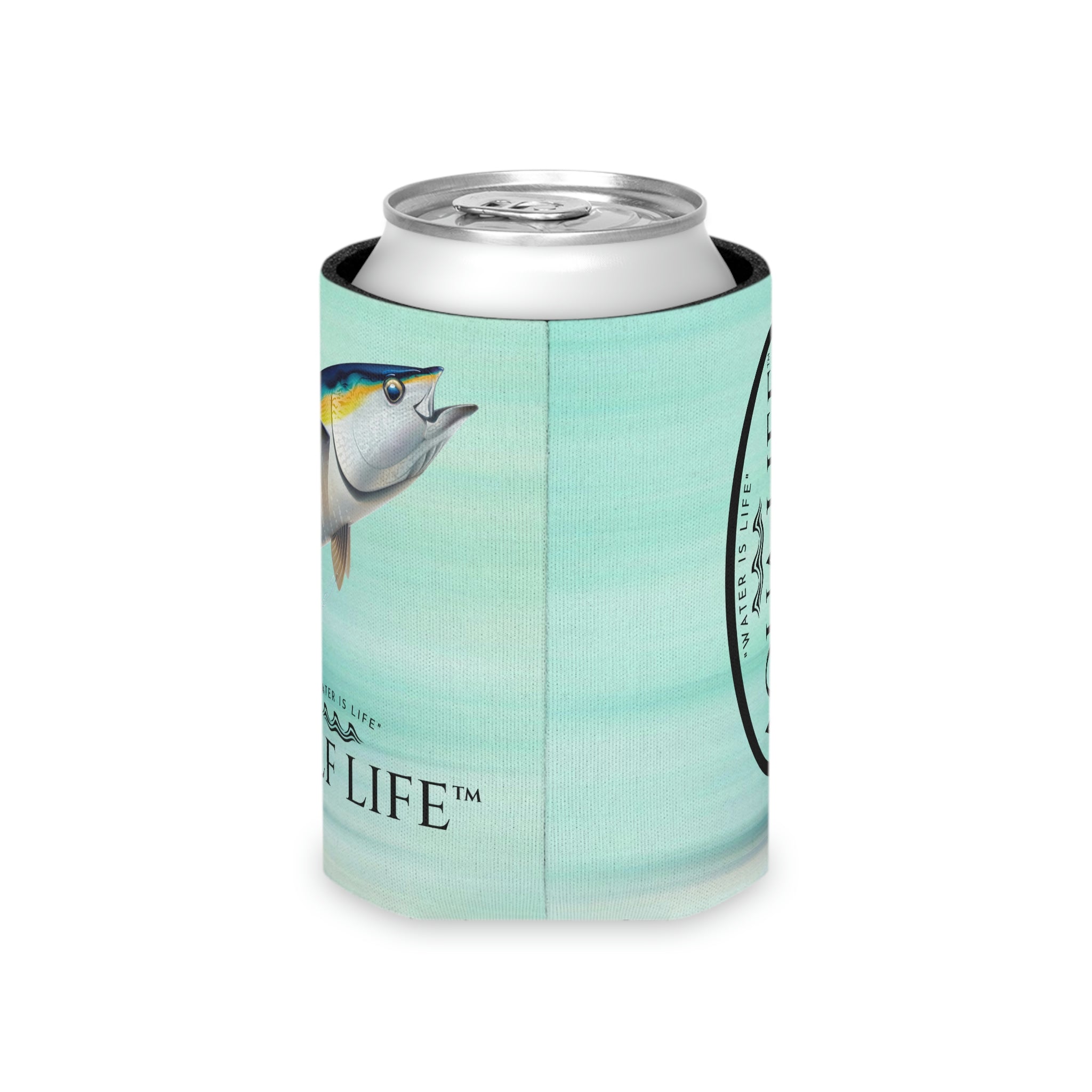 Gulf Life™ ~ Yellowfin Tuna ~ Slim Can & Regular Size Koozie