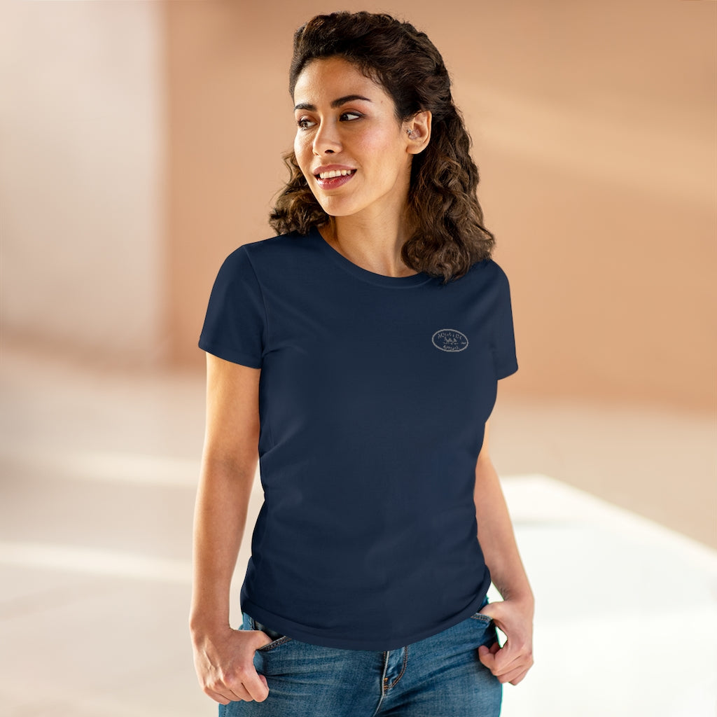 Women's Midweight Cotton Tee - Beach Tee