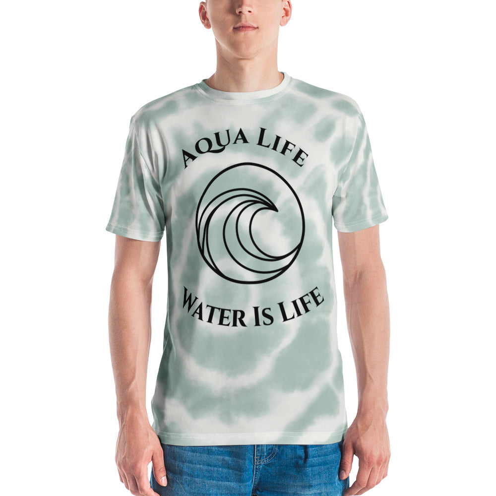 Aqua Life ~ Water Is Life in Teal Tie-dye