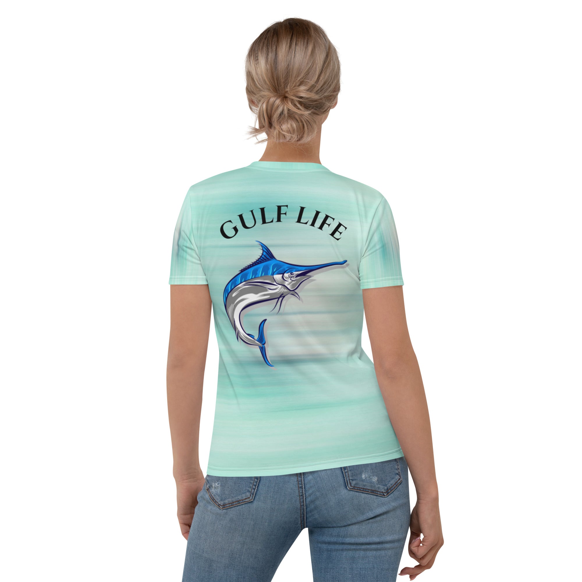 Gulf Life ~ Marlin ~ Women's Dri-Fit T-Shirt