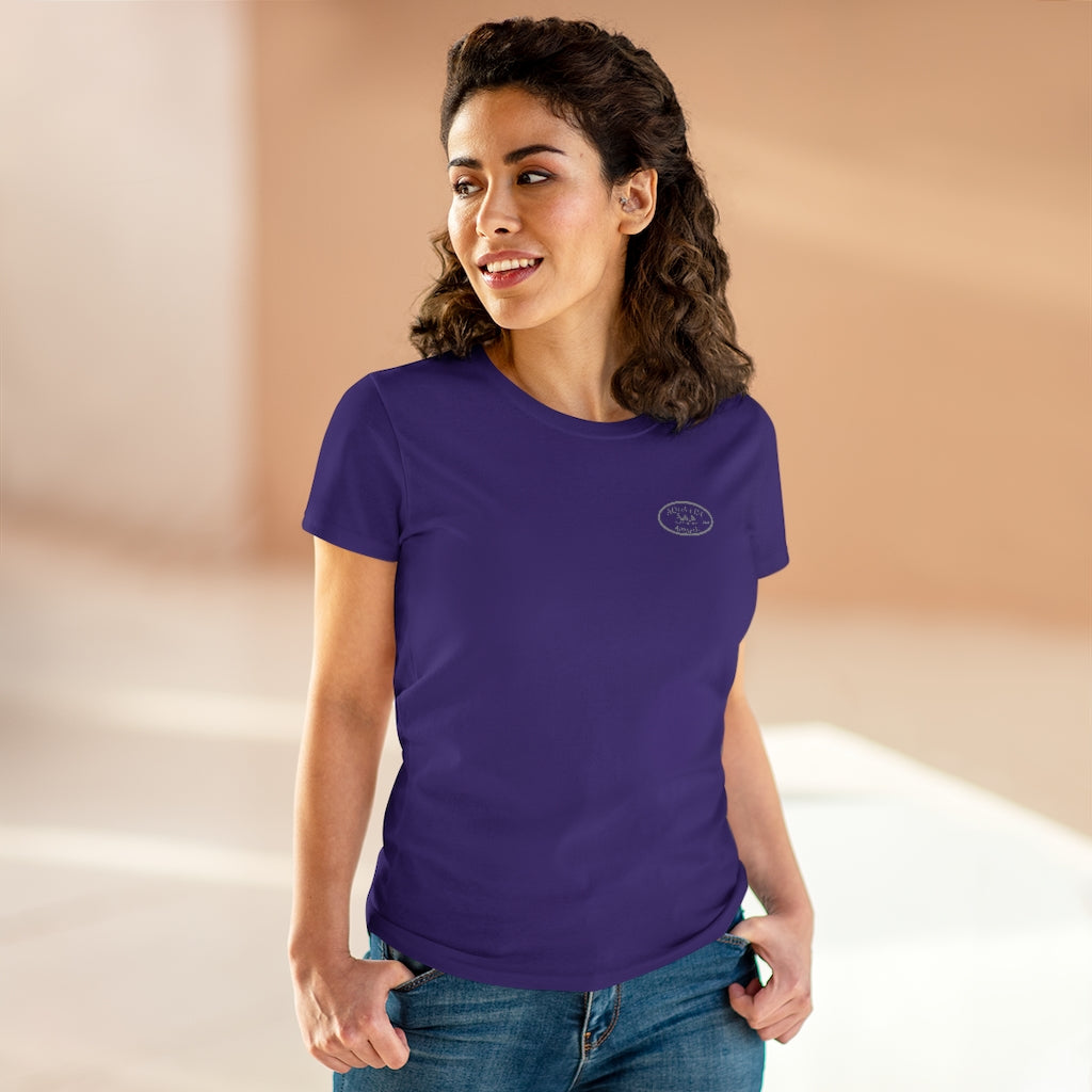 Women's Midweight Cotton Tee - Beach Tee