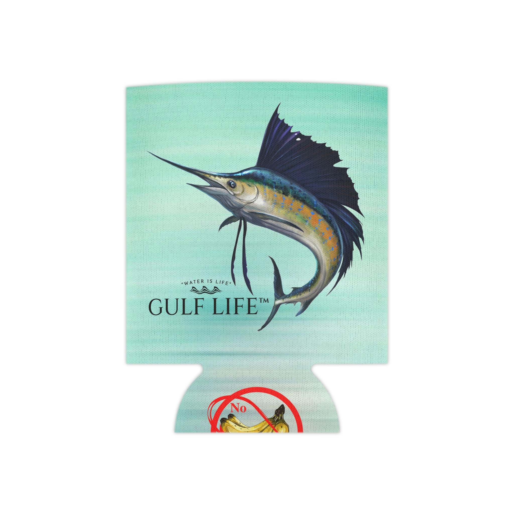 Gulf Life™ ~ Atlantic Sailfish ~ Slim Can & Regular Size Koozie