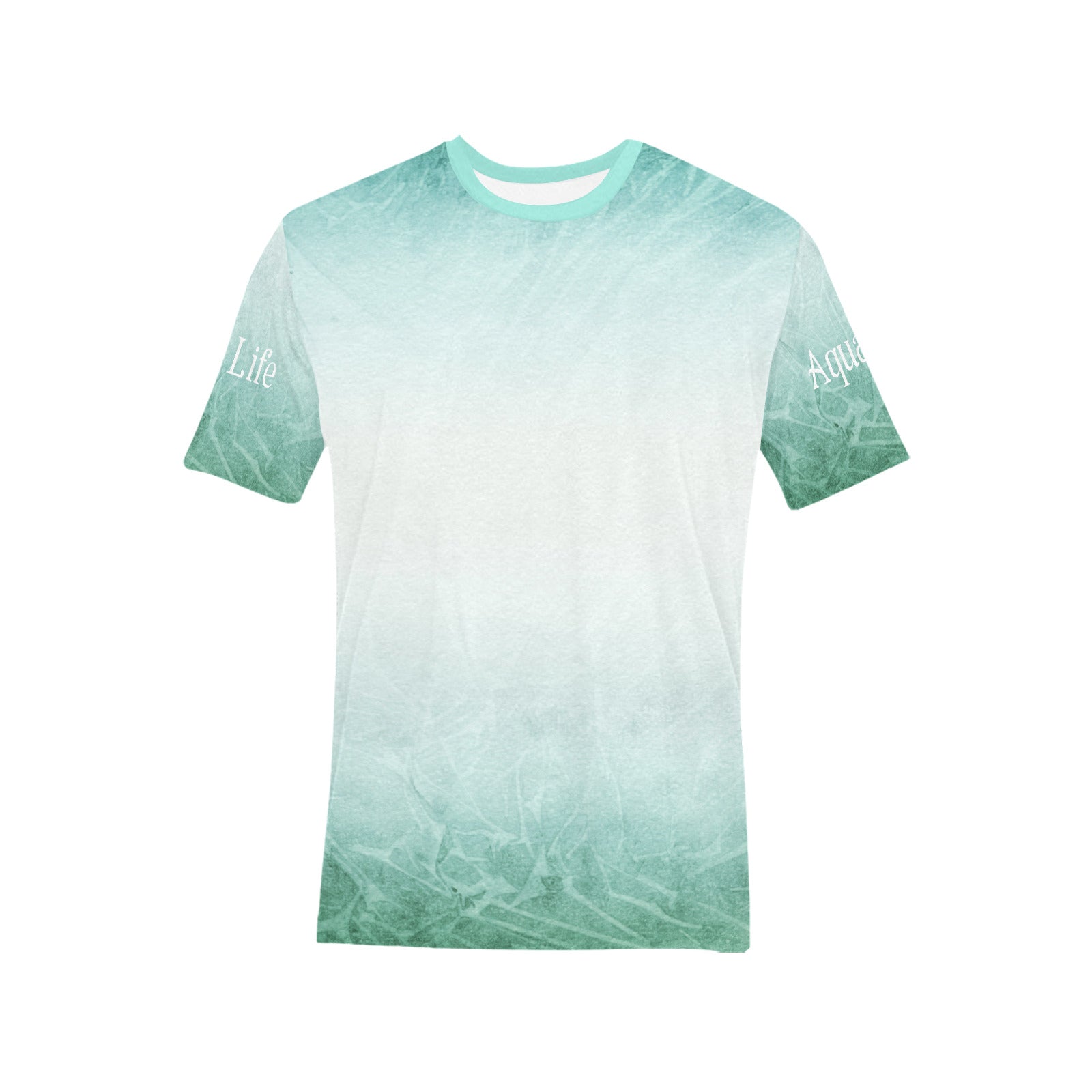 Men's Lightweight Performance Tee ~ Aqua Wash