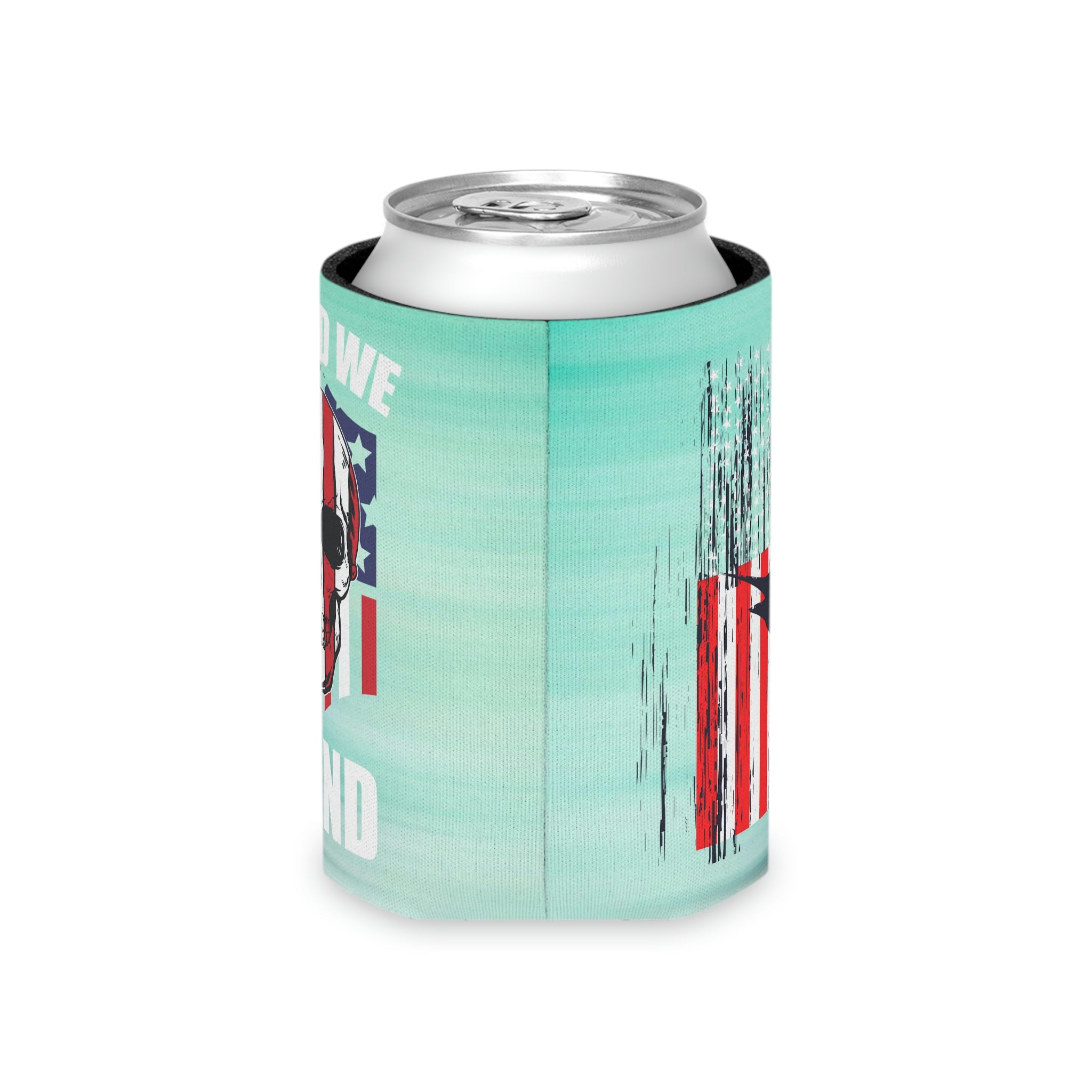 Aqua Life™ ~ Patriotic Series ~ United We Stand ~ USA Marlin ~ Slim & Regular Can Koozie