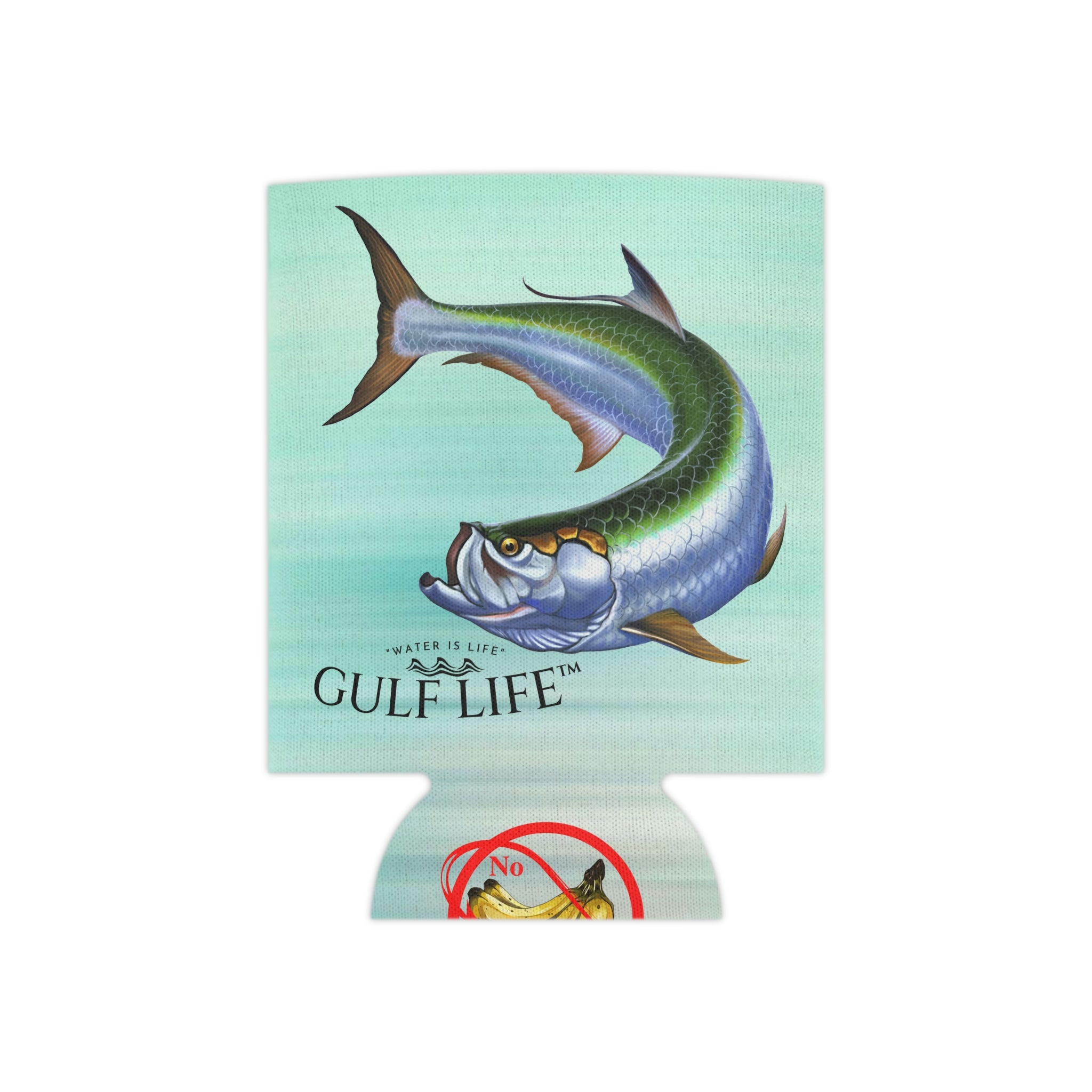 Gulf Life™ ~ Tarpon ~ Slim Can & Regular Size Koozie