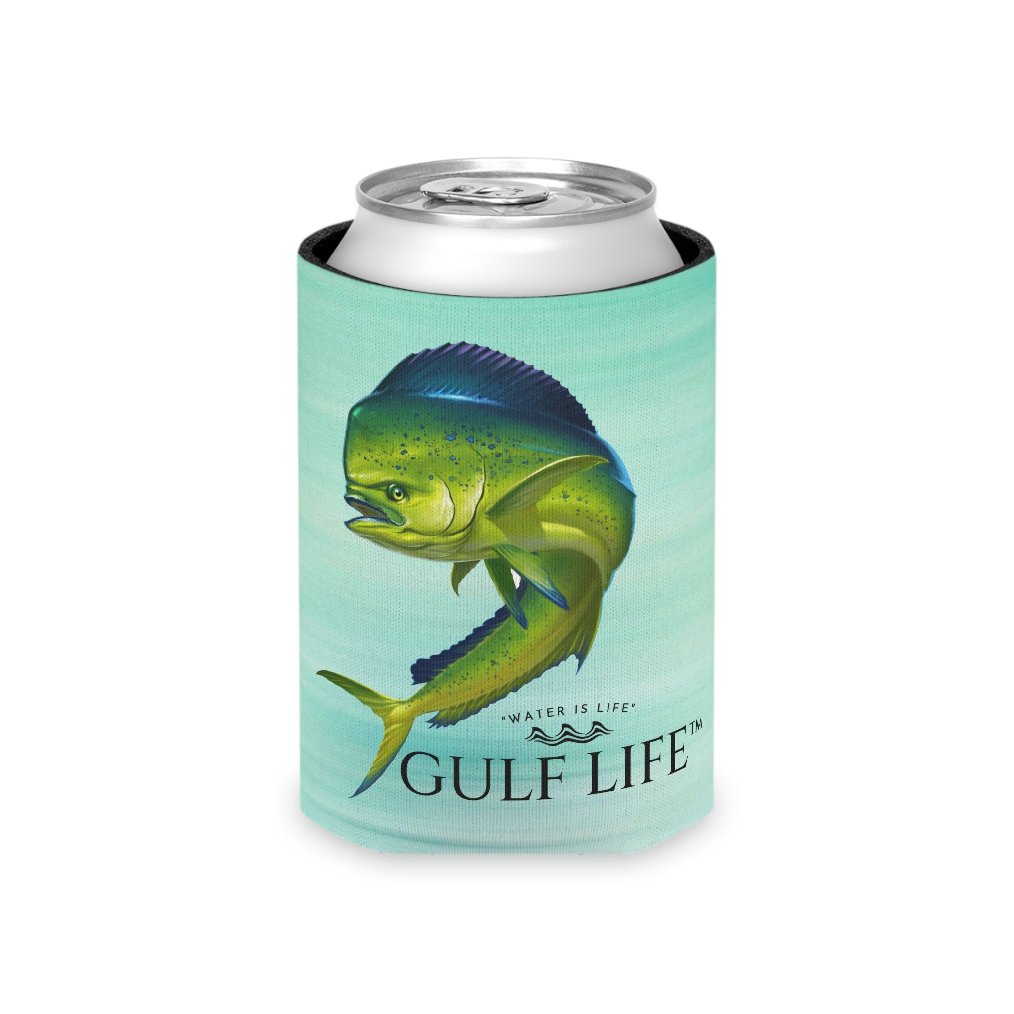 Gulf Life™ ~ Mahi ~ Slim Can & Regular Size Koozie