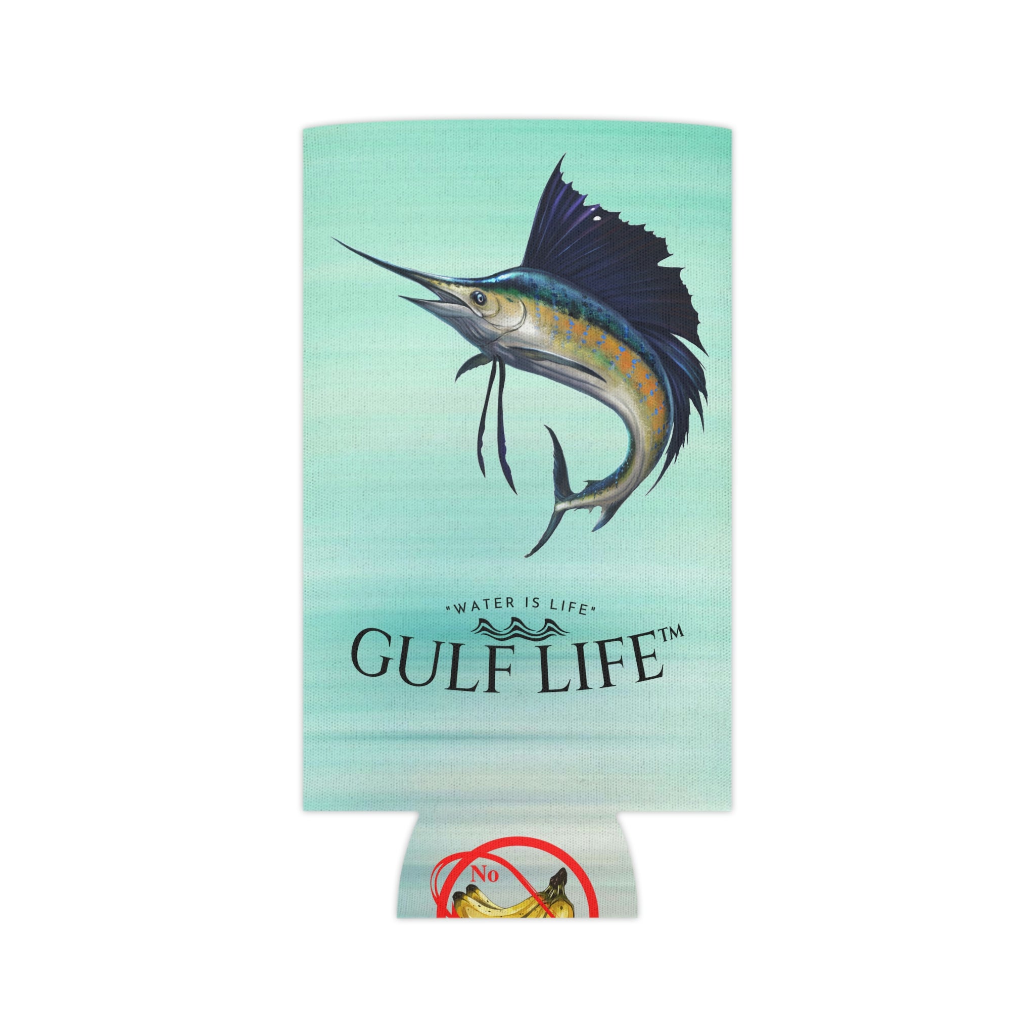 Gulf Life™ ~ Atlantic Sailfish ~ Slim Can & Regular Size Koozie