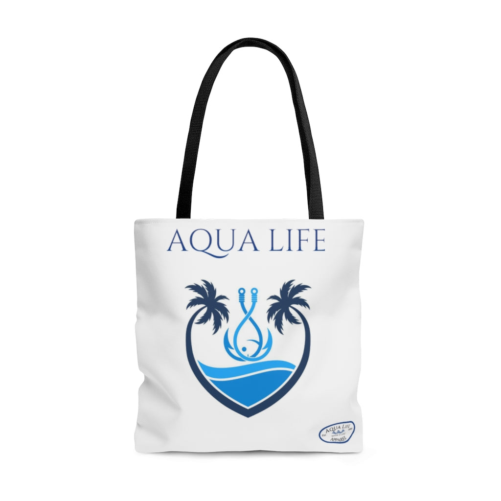 AQUA LIFE - Mermaid Tote Bag w/ hooks and palms