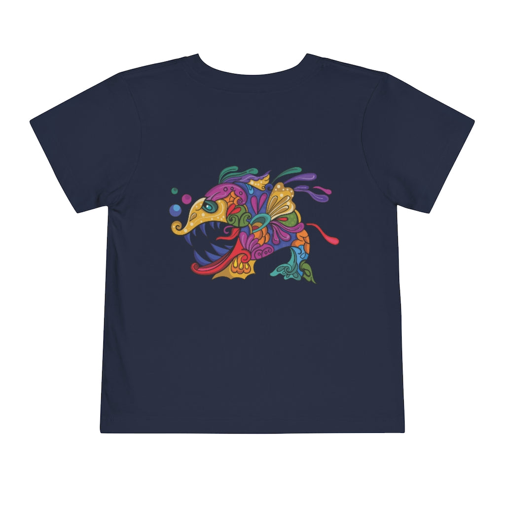 Big Fish ~ Toddler Short Sleeve Tee by Bella+Canvas