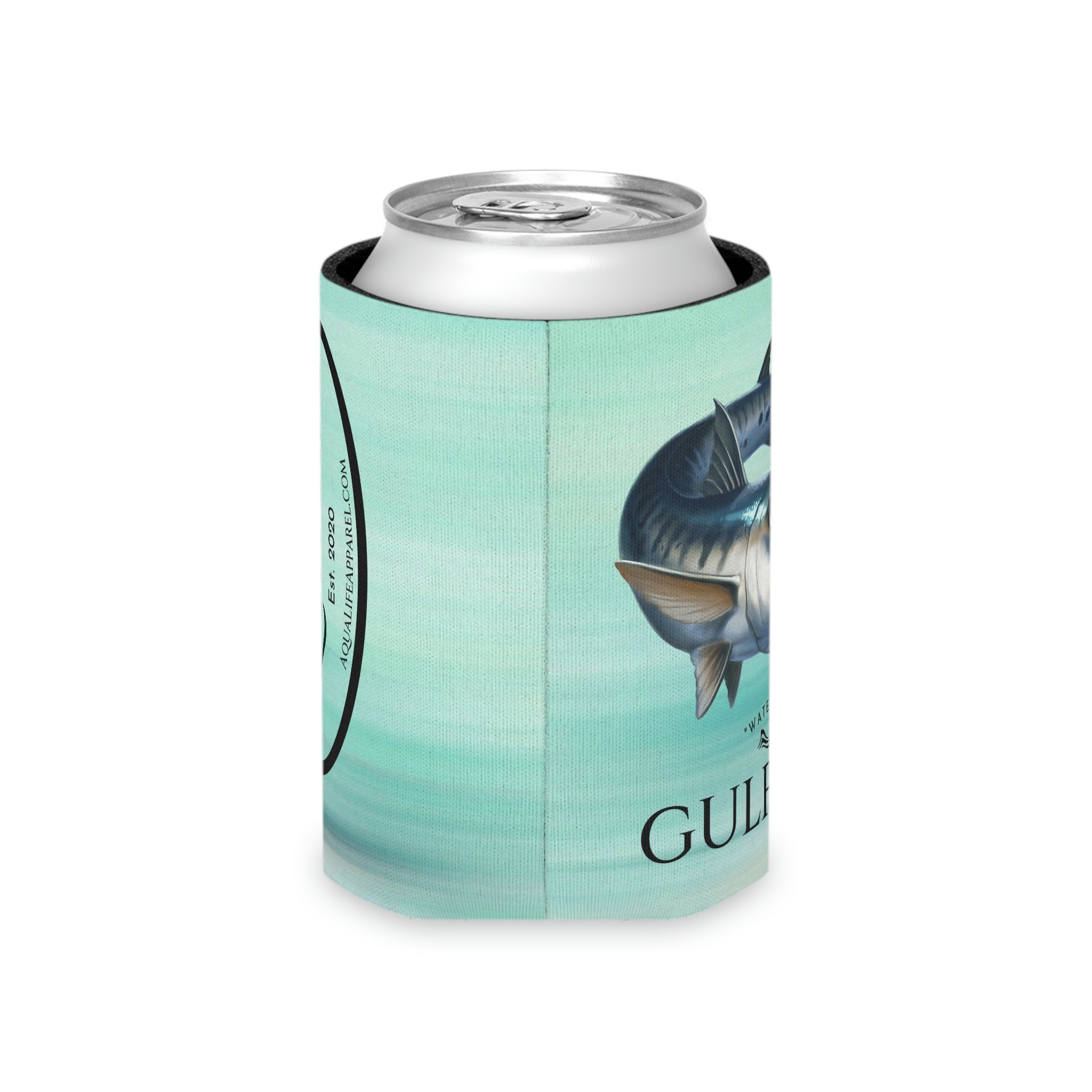 Gulf Life™ ~ Barracuda ~ Slim Can & Regular Size Koozie